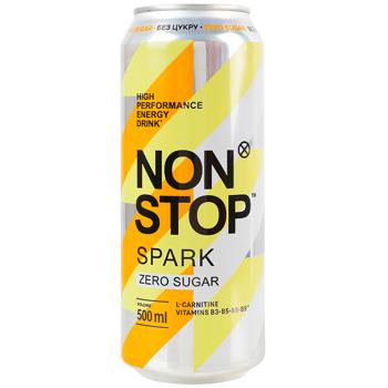 Напиток энергетический Non Stop Spark без сахара 0,5л - купить, цены на Cупермаркет "Харьков" - фото 2