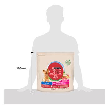 Purina One MINI Adult for puppy with beef and rice dry food 1500g - buy, prices for MasterZoo - photo 2