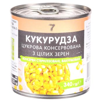 Кукурудза 7 консервована 340г - купити, ціни на КОСМОС - фото 1