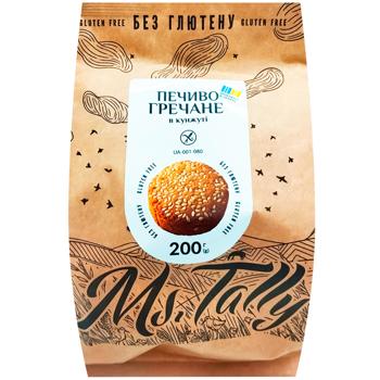 Печиво Мс Теллі 300г гречане в кунжуті без глютену - купити, ціни на Восторг - фото 1