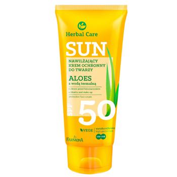 Крем Herbal Care Sun для обличчя захисний SPF50 50мл