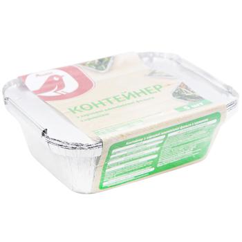 Auchan Foil Container with Lid 430ml 5pcs - buy, prices for Auchan - photo 4