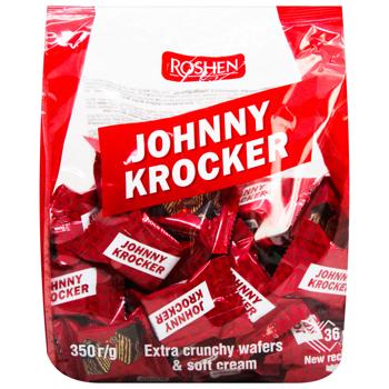 Конфеты Roshen Johnny Krocker Choco 350г - купить, цены на Идеал - фото 3