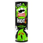 Чипсы Pringles Hot пряная сметана 160г