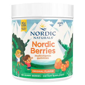 Мультивитамины и минералы для детей Nordic Naturals Nordic Berries оригинальный вкус 120 жевательных таблеток