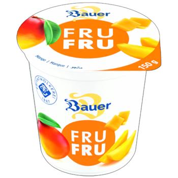 Йогурт Bauer Манго 0,1% 150г - купити, ціни на Auchan - фото 1