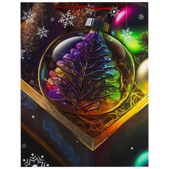 Пакет бумажный Angel Gifts Новогодний 31*40*12см - купить, цены на За Раз - фото 3