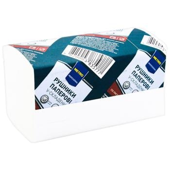 Metro Professional V-fold Two-layer Paper Towels 250pcs - buy, prices for - photo 2