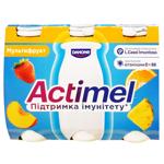 Actimel Multifruit Sour Milk Product 1.4% 100g x 6pcs