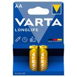 Varta Longlife AA BLI Alkaline Battery 2pcs