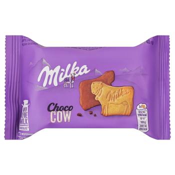 Milka Milk Chocolate Covered Cookies 40g - buy, prices for COSMOS - photo 1