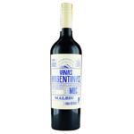 Vinas Argentinas Malbec Red Dry Wine 12.8% 0.75l