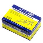 Econimix 41001 Triangular With Bend Paper Clips 25mm 100pcs