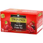 Twinings of London Four Red Fruits Black Tea 25pcs 2g