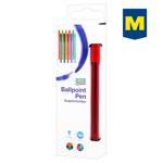 Aro Ballpoint Pen 0.7mm 10pcs in assortment