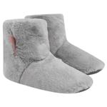 Twins 11040 Fur Gray Boots Women's Slippers s.36-37