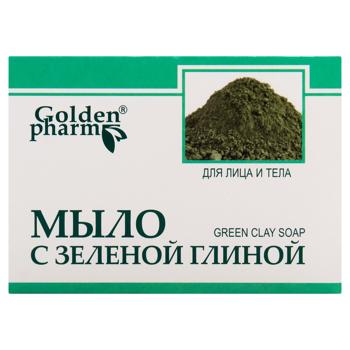 Golden Pharm Solid Soap with Green Clay 70g - buy, prices for ULTRAMARKET - photo 2