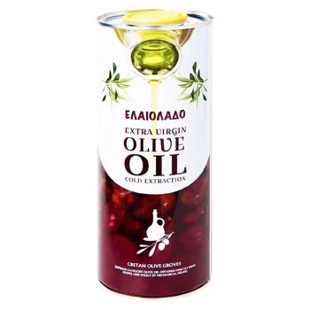 Олія оливкова 1л. ж/б Extra Virgin фіолетова - купити, ціни на Grono - фото 1