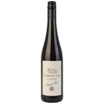 Вино Schmitt Sohne 1919 Pinot Noir красное сухое 11,5% 0,75л - купить, цены на Эпицентр FOOD - фото 1