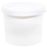 Poliplast White Round Bucket with Handle 10l