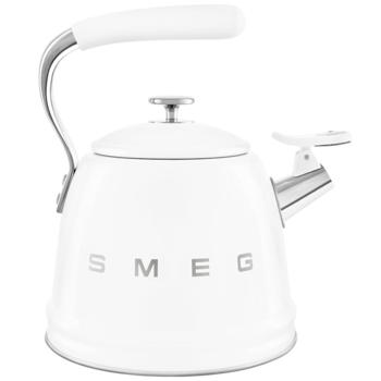 Чайник Smeg со свистком 2,3л белый - купить, цены на WINETIME - фото 5
