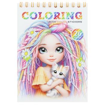Art Studio of Happiness Coloring Book with Stickers 10.5х10.8cm 12 sheets - buy, prices for - photo 6