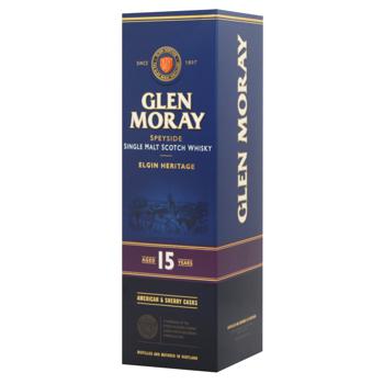 Виски Glen Moray 15 лет 40% 0,7л - купить, цены на МегаМаркет - фото 2