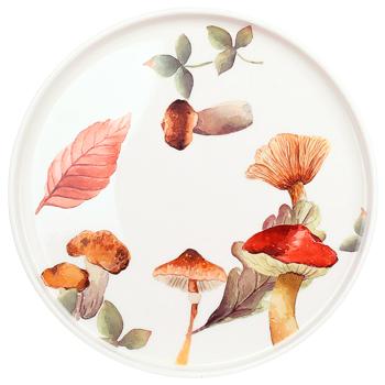 Bona Di Mushroom Glade Porcelain Plate 20.3x1.8cm - buy, prices for WINETIME - photo 1