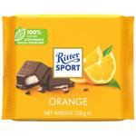 Ritter Sport Orange Dark Chocolate 100g
