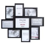 Velista Plastic Photo Frame 8pcs 10х15cm, 1pc 13х18cm Black