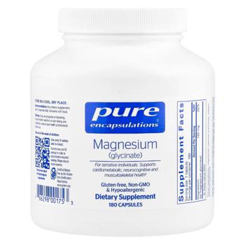 Pure Encapsulations Magnesium Glycinate 120mg 180 capsules - buy, prices for Biotus - photo 1