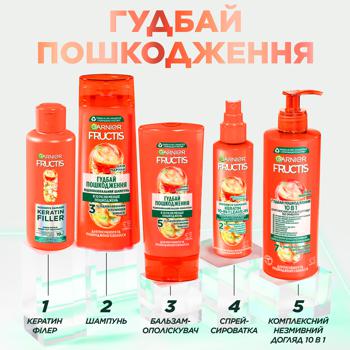 Шампунь Garnier Fructis Гудбай секущиеся кончики 400мл - купить, цены на ЕКО Маркет - фото 8