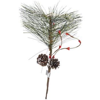 Ветка хвойная 26*13см