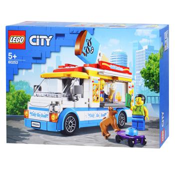 Конструктор Lego City Грузовик мороженщика 60253 - купить, цены на NOVUS - фото 1