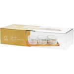 Набор салатников Viva Bamboo на подставке 200мл х 3шт