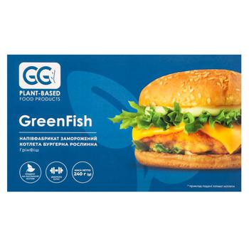 GreenGo GreenFish Burger Plant-Based Fish Cutlet 240g - buy, prices for - photo 2