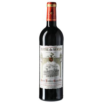 Вино Tertre Du Moulin Saint Emilion Grand Cru червоне сухе 13% 0,75л - купити, ціни на METRO - фото 1