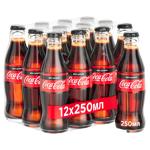 Напиток газированный Coca-Cola Zero 250мл 12шт