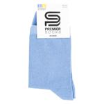 Шкарпетки Premier Socks Преміум жіночі класичні р.23-25 світлий джинс