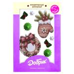 ДЕКОР Н-Р РІЗДВЯНИЙ 1ШТ ДОБРИК