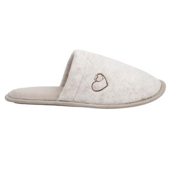 Тапочки домашние Twins HS-OZ Lama женские войлочные с вышивкой р.36-37 серый - купить, цены на - фото 2