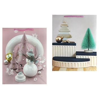 Angel Gifts New Year's Paper Bag 31*40*12cm - buy, prices for MegaMarket - photo 1