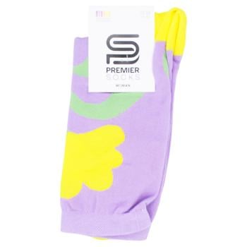 Шкарпетки Premier Socks жіночі високі Весняні квіти р.23-25 - купити, ціни на ЕКО Маркет - фото 1