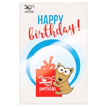 Листівка їстівна для собак Pet’s Up Happy Birthday №1 - buy, prices for MasterZoo - photo 2
