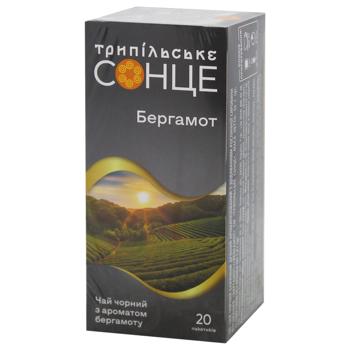 Чай чорний Трипільське Сонце Бергамот 1,8г*20шт - купити, ціни на Ідеал - фото 4
