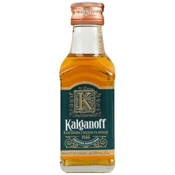 Настоянка Kalganoff Калганова з медом та бренді 40% 100мл - купити, ціни на NOVUS - фото 2