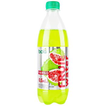 Напій газований Biola Fruit Water Чамбо 0,5л - купити, ціни на Чудо Маркет - фото 1