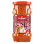 Соус Deroni для пасти часник, чілі 305г с/б