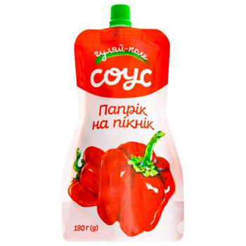 Соус Гуляй-поле Паприк на пикник 180г - купить, цены на Auchan - фото 1