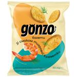 Сухарики Gonzo со вкусом тигровой креветки 50г
